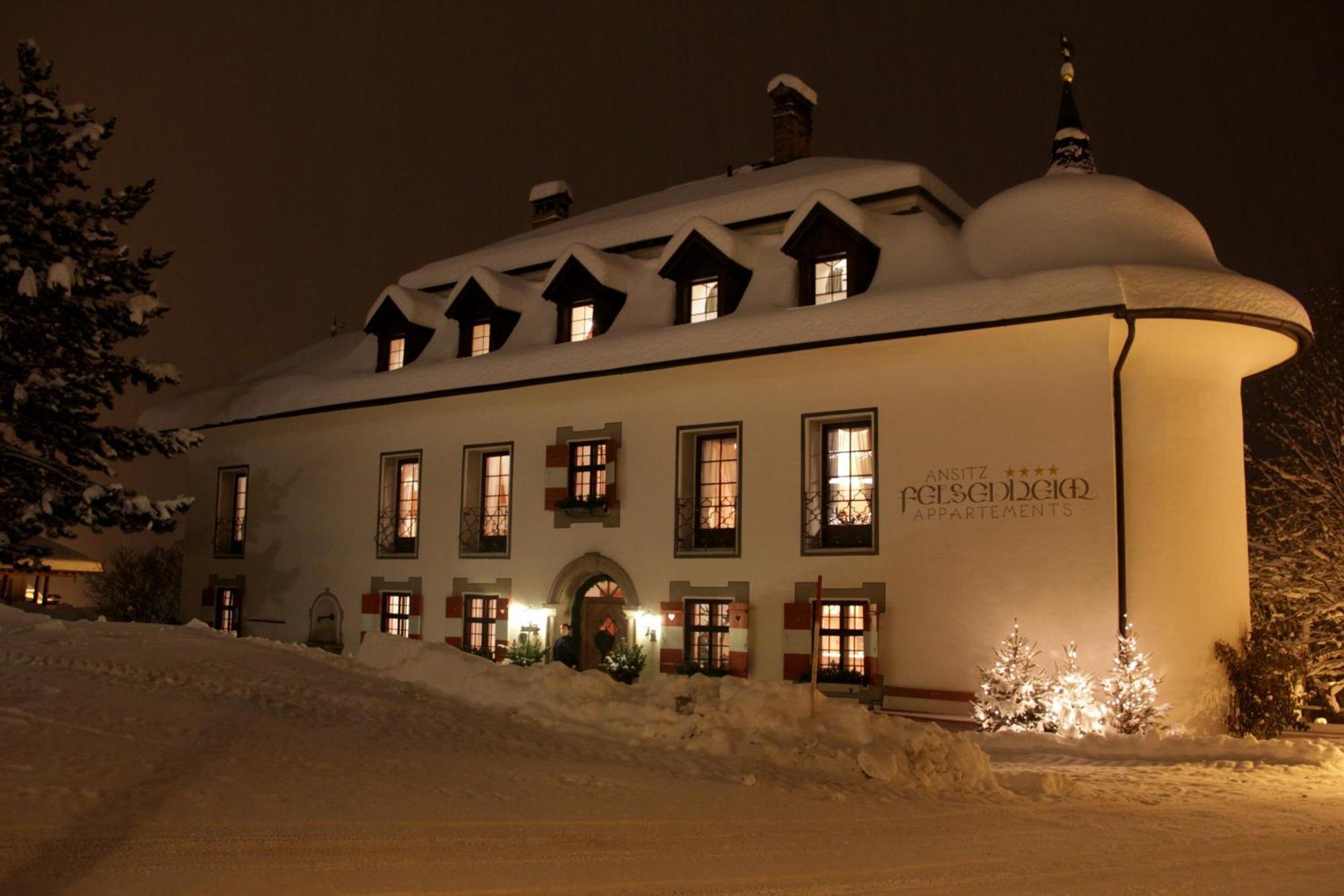 Aparthotel Ansitz Felsenheim Lermoos Esterno foto